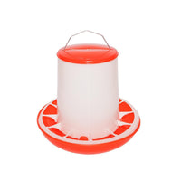 Mangiatoia per pollame 10kg, Distributore automatico di cibo per pollame Breckner Germany