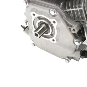 Motore a Scoppio 7.5 CV, Motore a Benzina 4 Tempi 196cc con Albero cilindrico scanalato Ø 25 mm e, Avviamento a Strappo Breckner Germany