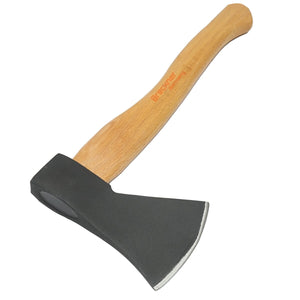 Ascia 800g Lama Acciaio Manico in Legno 380mm. Ascia da Taglio Universale con Manico in Legno, Scure Accetta Ascia Manico in Legno Lama Acciaio Breckner Germany