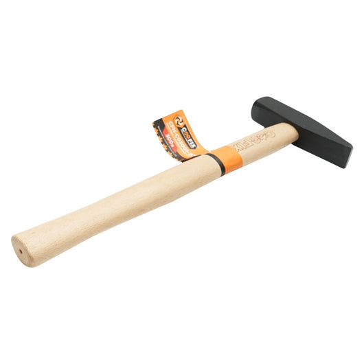 Martello 300g. acciaio, Manico in Legno, Martello da fabbro/meccanico/falegname Coofix