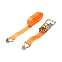 Cinghia di ancoraggio merci 10m x 50mm 5T, Cinghia a cricchetto e gancio