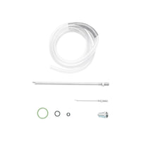 Siringa Continua Dosatore da 20 ml per Animali, Siringa Automatica, Tubo da 800 mm, Punta di Irrigazione da 100 mm, Plastica e Nylon