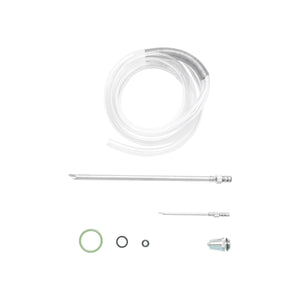 Siringa Continua Dosatore da 20 ml per Animali, Siringa Automatica, Tubo da 800 mm, Punta di Irrigazione da 100 mm, Plastica e Nylon