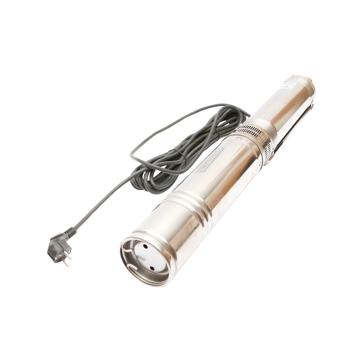 Pompa sommersa per acqua, 1,1 kW, 220 V, 100 L/min, 48 m, Acciaio inossidabile, Ø 95 mm Pompa 1100 W