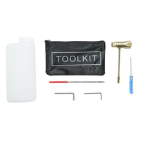 Motosega a benzina con motore a 2 tempi 2.2Kw, 8500rpm. 52cc. con lama 16/18", Motosega a sccoppio Breckner Germany