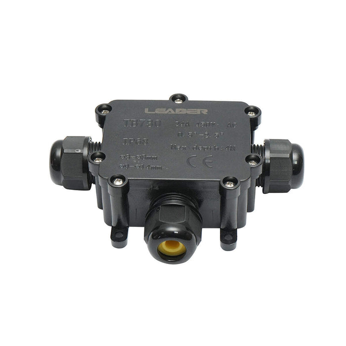 Scatola di derivazione stagna 24A 450V AC, 3 vie 3-14mm IP68 Leader