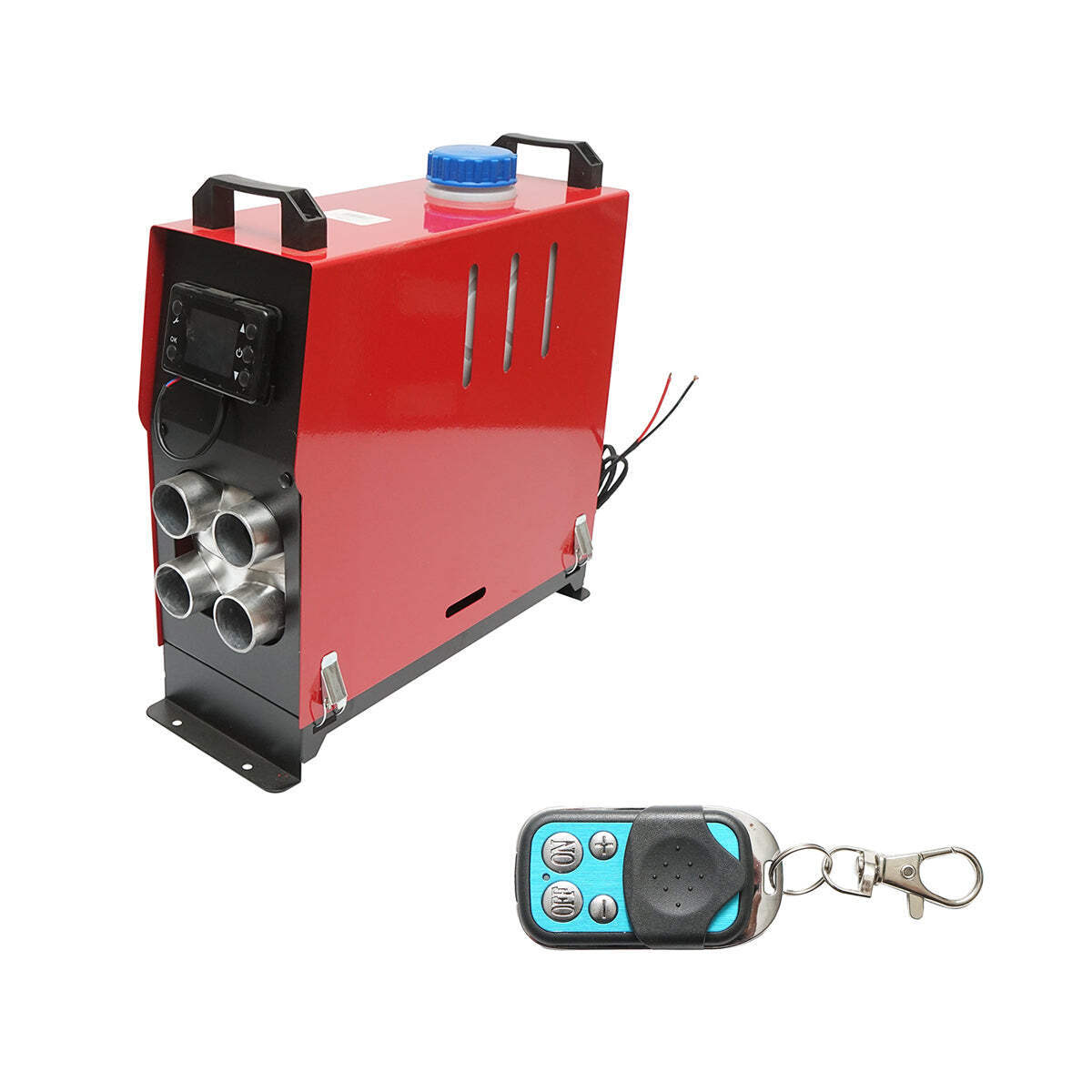 RISCALDATORE D’ARIA RISCALDATORI DA PARCHEGGIO PER L'AUTO RISCALDATORE PER AUTO Riscaldatore stazionario 12V, 5KW, display LCD, con telecomando