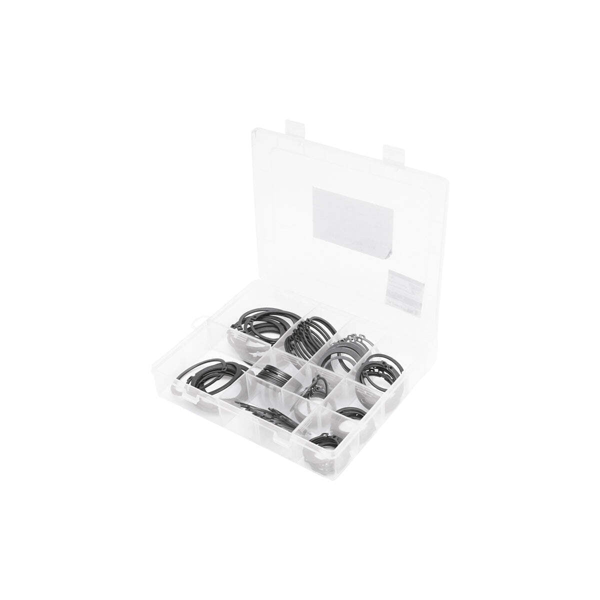 Set di anelli di sicurezza (seeger) 100 pezzi