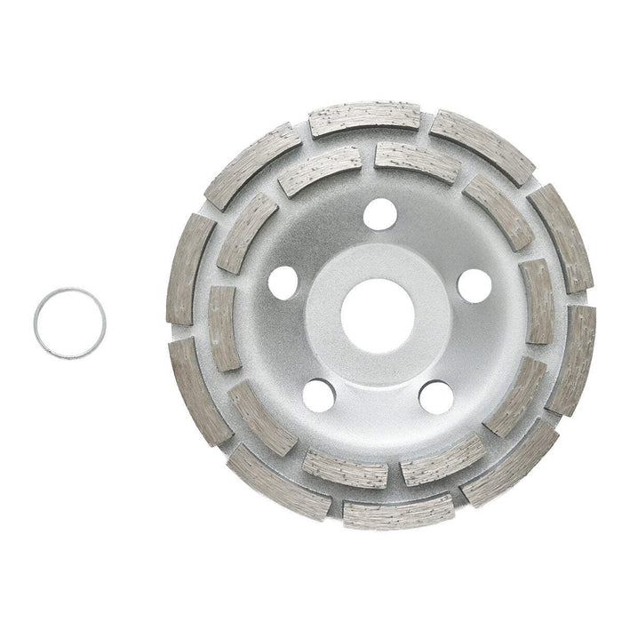 Disco diamantato segmentato 125x22.23mm per levigatura di calcestruzzo, granito e marmo Breckner Germany