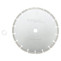 Disco diamantato segmentato 230x2.8mm per taglio a secco di calcestruzzo e ceramica Breckner Germany