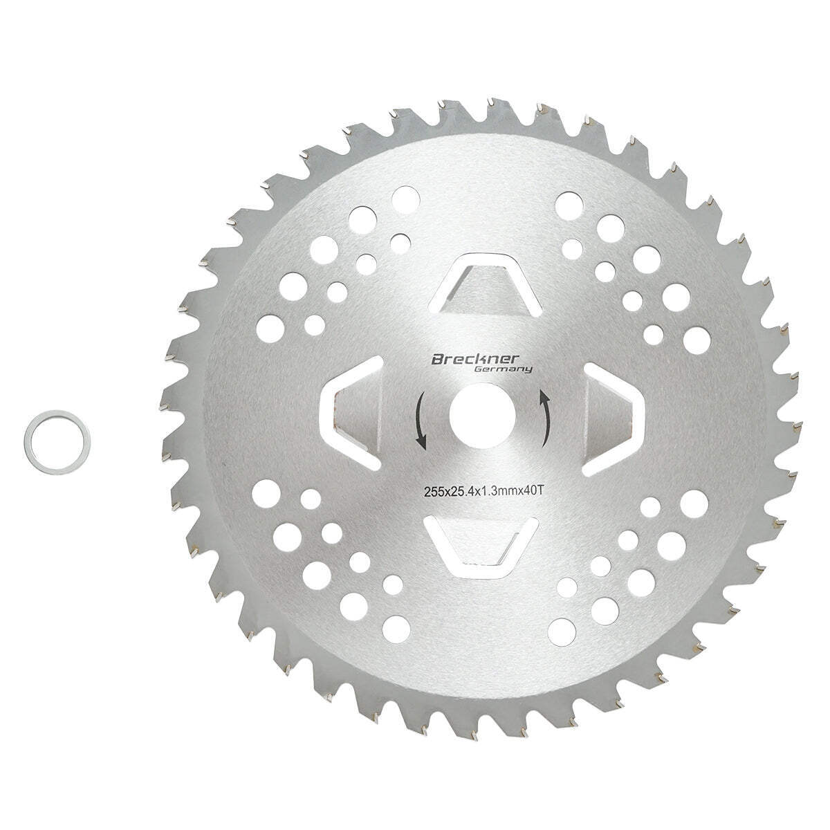 Disco circolare vidia 255x25.4x1.3mm, 40 denti per decespugliatore a spalla Breckner Germany