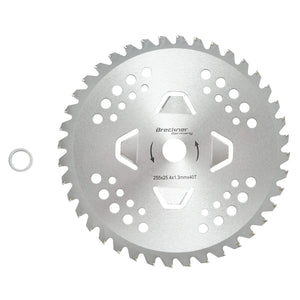 Disco circolare vidia 255x25.4x1.3mm, 40 denti per decespugliatore a spalla Breckner Germany