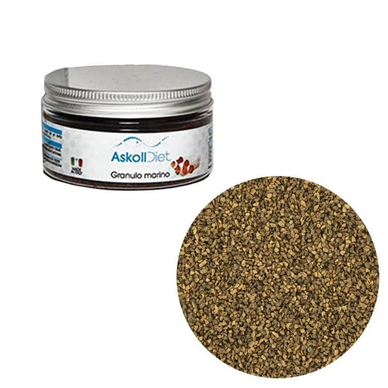 Askoll Diet Granulo Marino - Alimento in Granuli per Tutti i Pesci Marini Formato: 100 ml