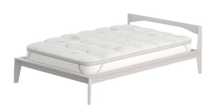 Topper Matrimoniale Trapuntato 800 gr/mq con Elastici Wellness Aloe