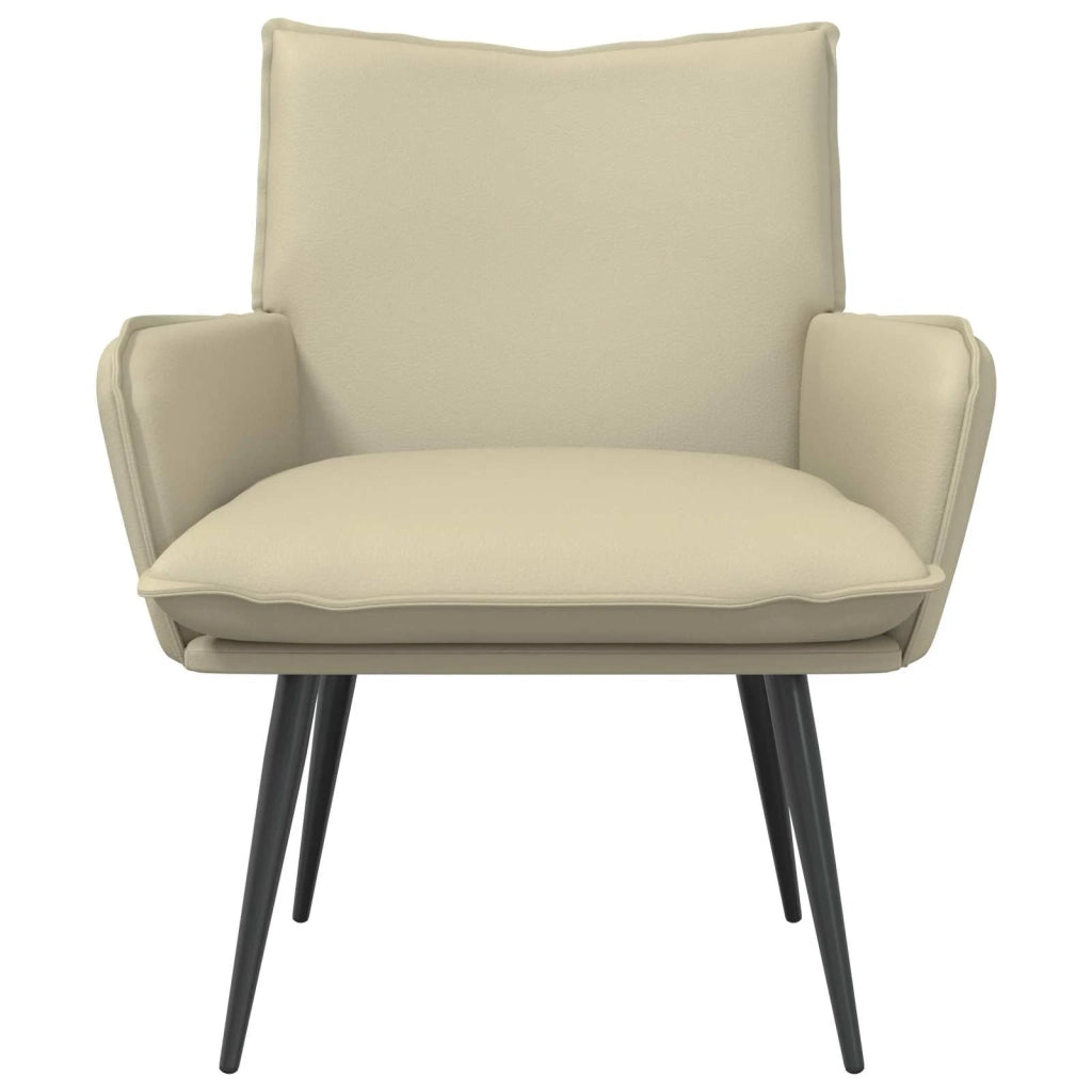 Poltrona Crema Similpelle 42047736