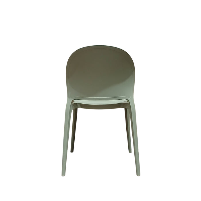 SEDIA INES 54X48XH81CM VERDE.