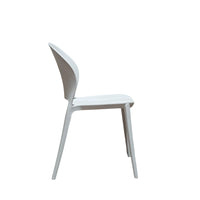 SEDIA INES 54X48XH81CM BIANCA.