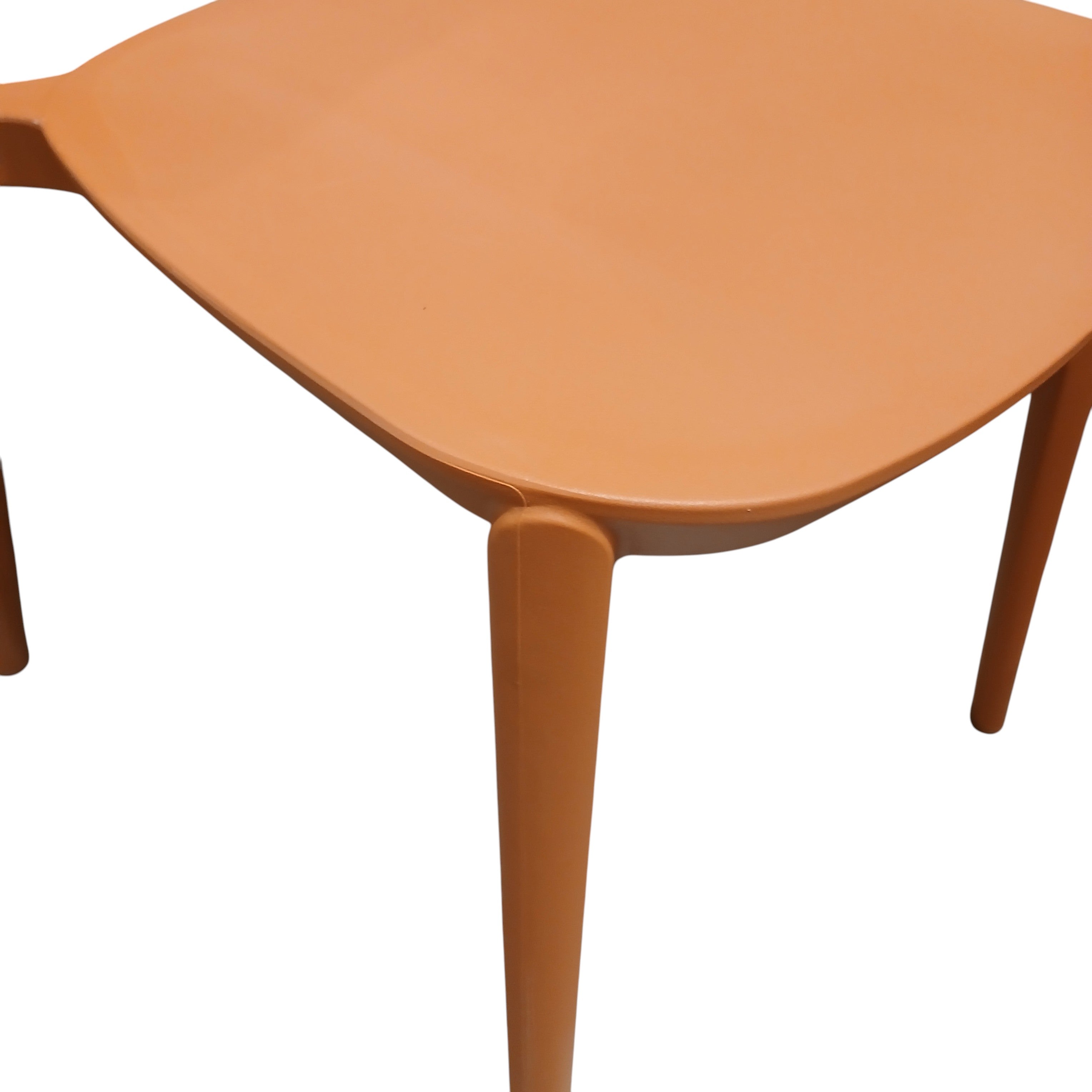 SEDIA INES 54X48XH81CM ARANCIONE.