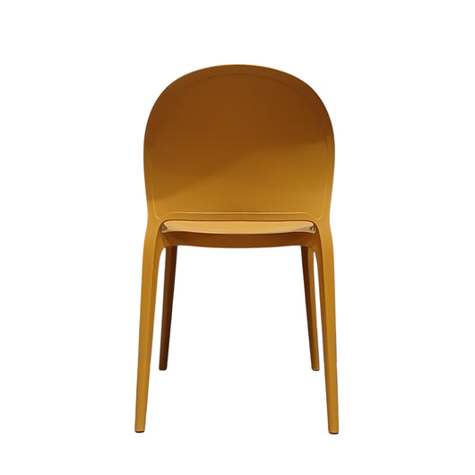 SEDIA INES 54X48XH81CM GIALLA.