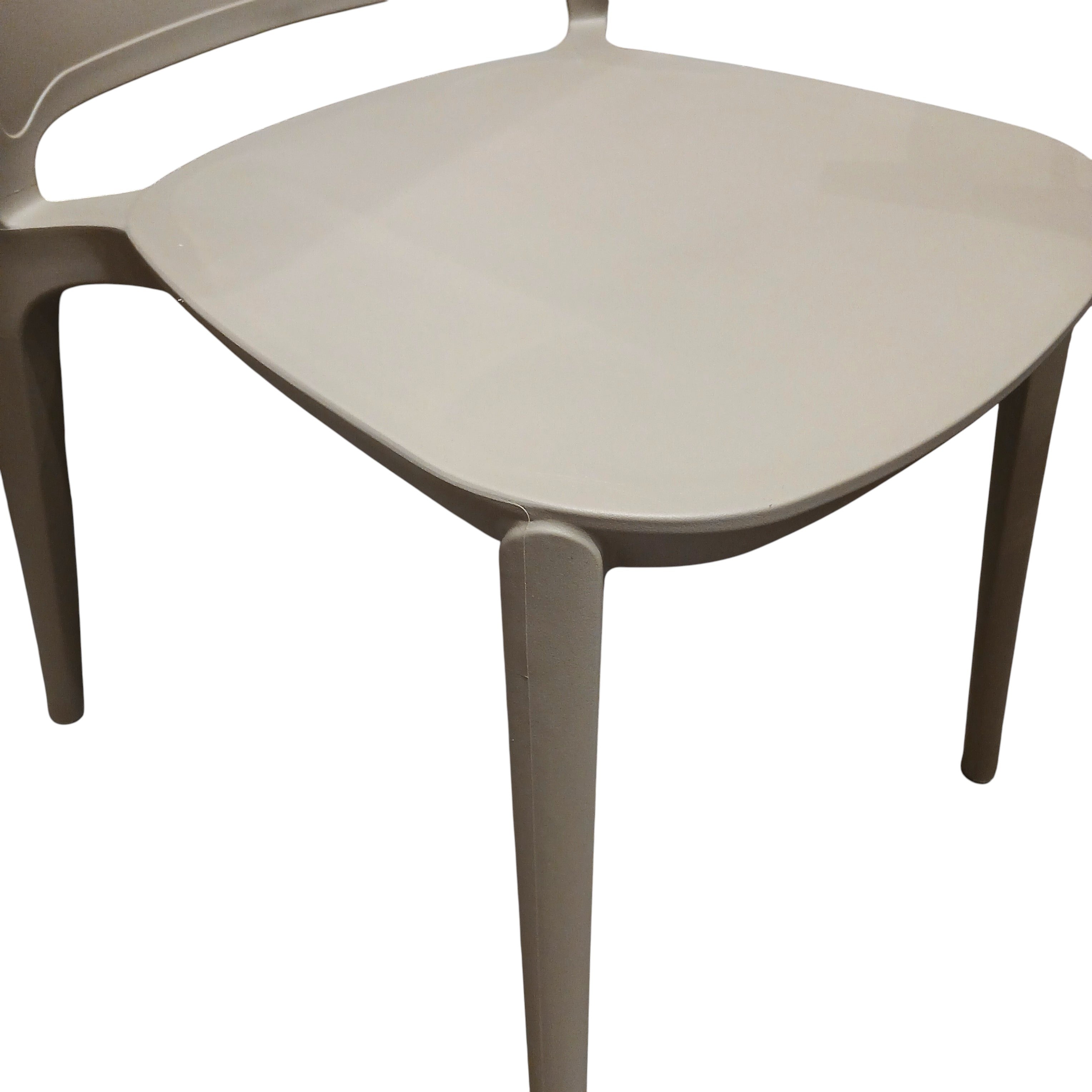 SEDIA INES 54X48XH81CM BEIGE KHAKI.