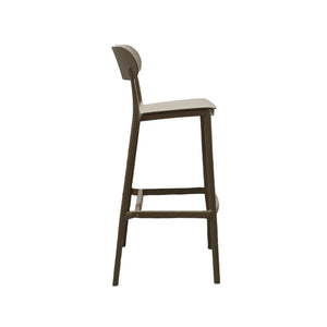 SGABELLO ELIA 48,5X37XH102CM BEIGE KHAKI.