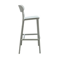 SGABELLO ELIA 48,5X37XH102CM BIANCO.