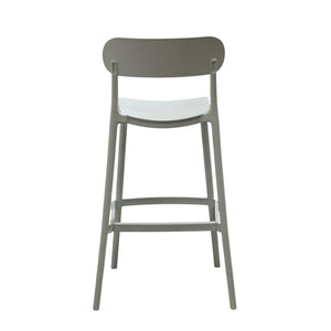 SGABELLO ELIA 48,5X37XH102CM BIANCO.