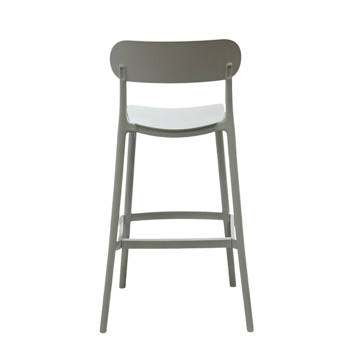 SGABELLO ELIA 48,5X37XH102CM BIANCO.