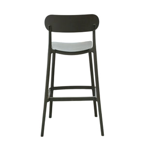 SGABELLO ELIA 48,5X37XH102CM GRIGIO