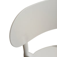 SGABELLO ELIA 48,5X37XH102CM BIANCO.