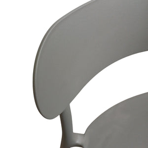 SGABELLO ELIA 48,5X37XH102CM GRIGIO