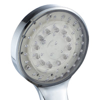 Doccino cromato a 1 getto con luci led - Serie Lumy