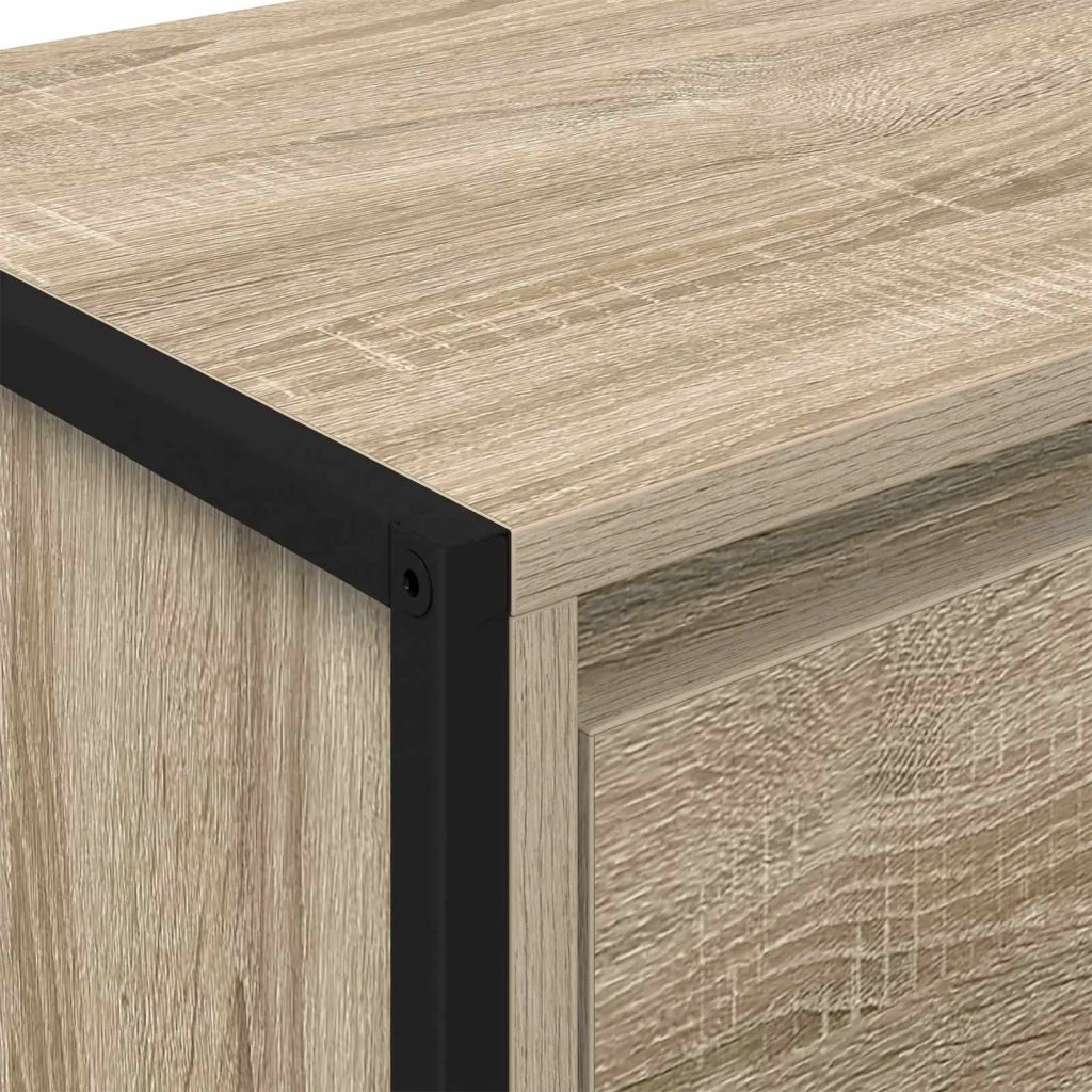 Credenza-Buffet-Armadio da cucina Sonoma 81 x 36 x 150.5 cm Legno multistrato