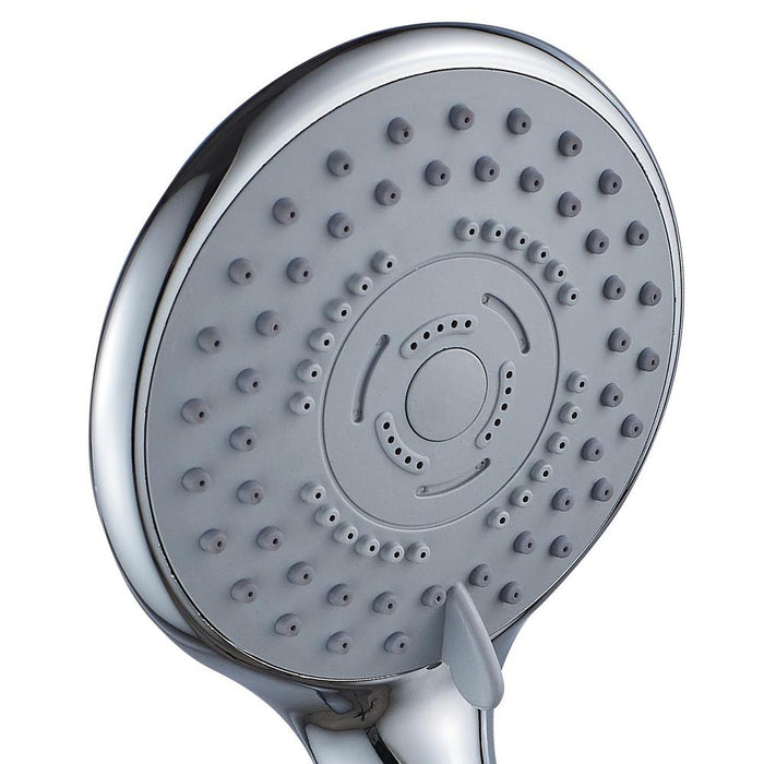 Doccetta cromata a 5 getti - serie Anafi