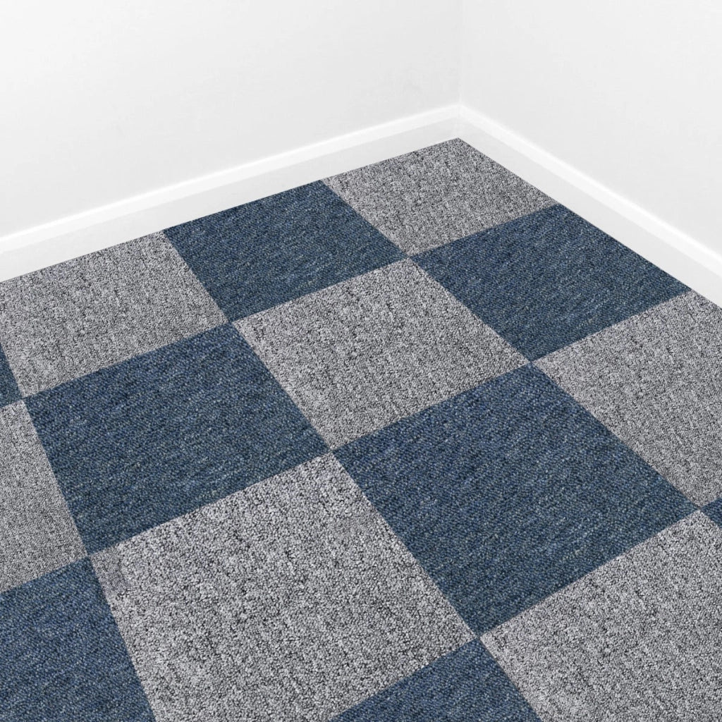 Moquette a Quadrotte 50x50 in Pacchi da 20 Pezzi Copre 5mq Autoposanti