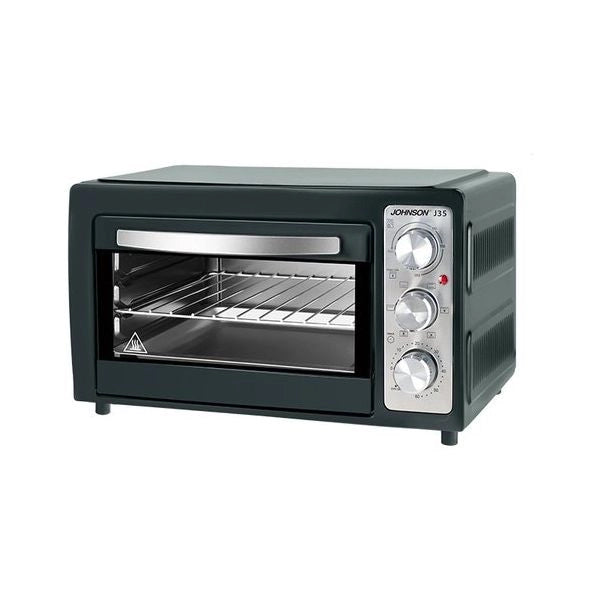 Forno elettrico johnson serie j j35 black e silver - 8008523013776