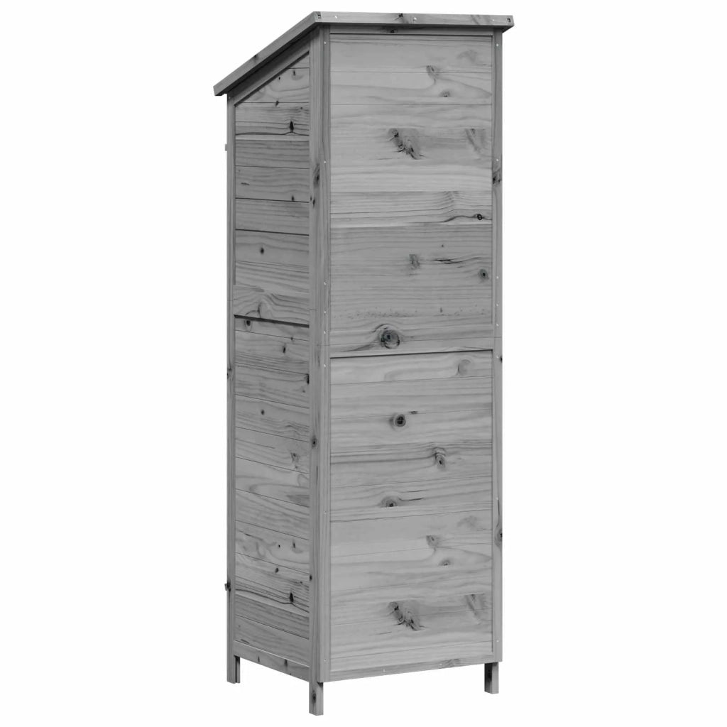 Capanno da Giardino Grigio 59 x 56 x 176 cm CFW7184500