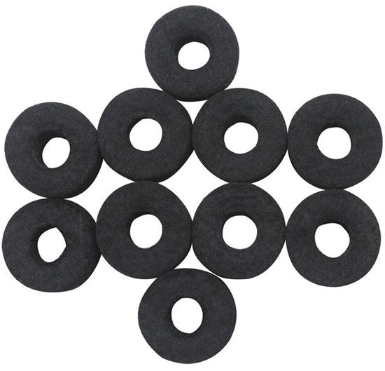 Set di Pannelli di Velluto per Tamburi 10 pezzi - Pannelli Vellutati - Accessori di Ricambio - Materiali di Alta Qualità - Duraturo - Antiruggine - Pannelli per Tamburi