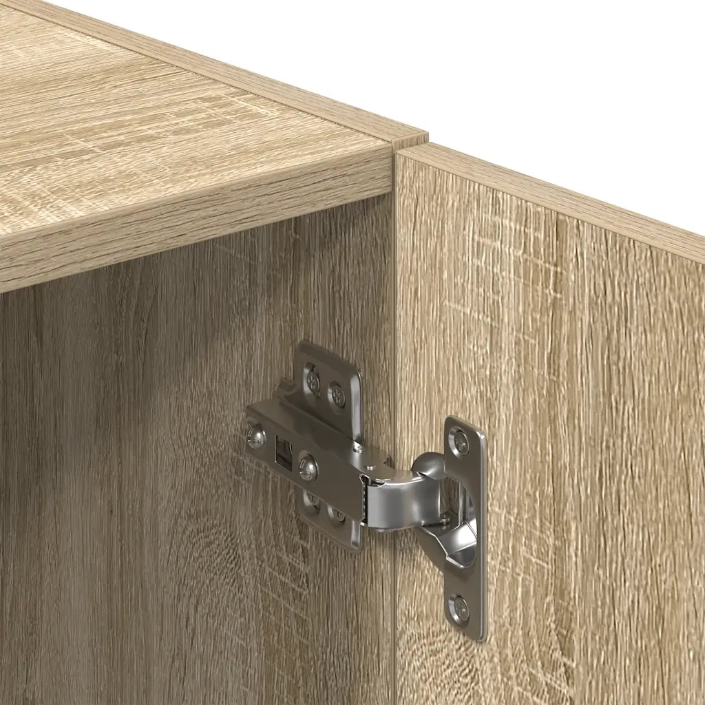 vidaXL Set di Mobili da Cucina 2 pz Rovere Sonoma in Truciolato
