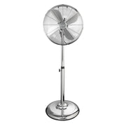Ventilatore a piantana metallo 16 pollici 40cm, 3 velocità oscillazione regolabile, altezza 125cm casa ufficio 50W - SOGO