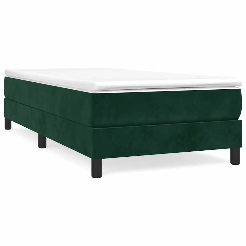 Giroletto a Molle Verde Scuro 100x200 cm in Velluto cod mxl 57423