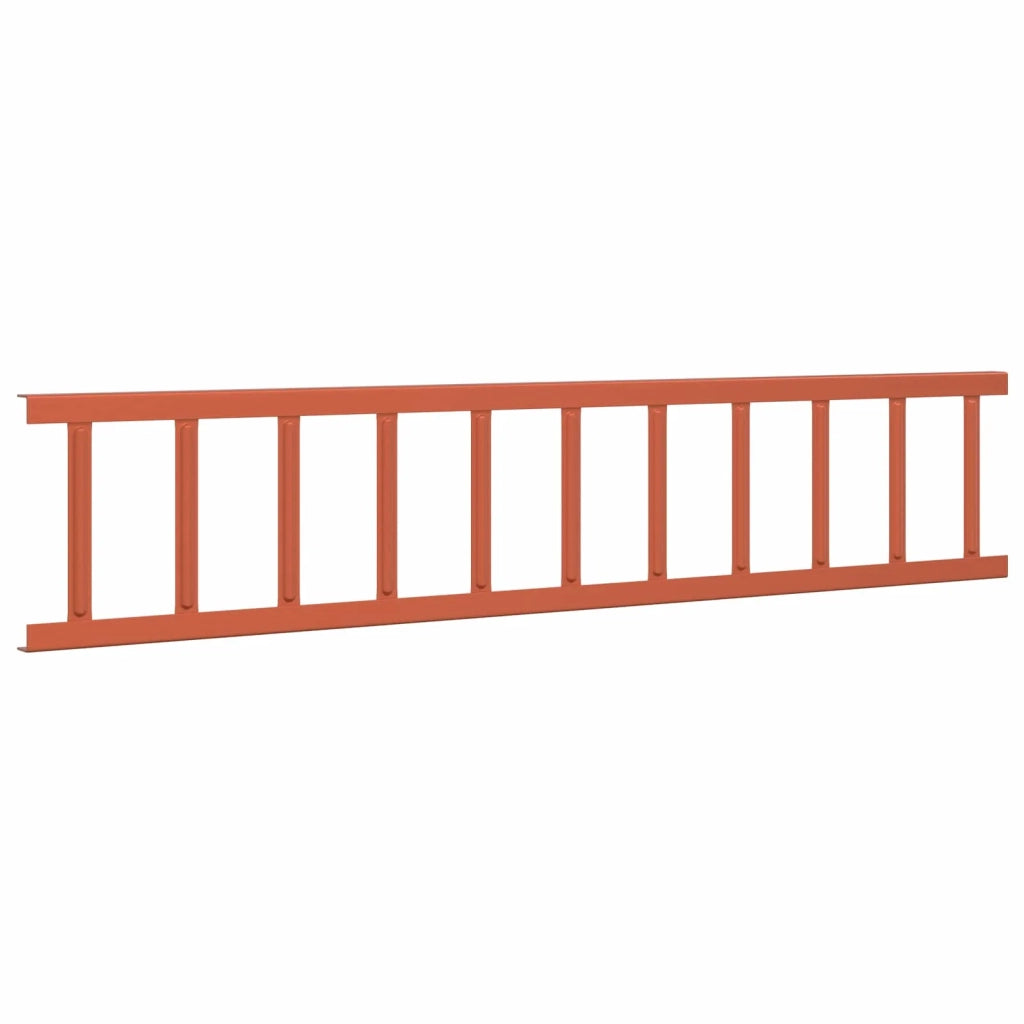 Guardia per neve sul tetto Rosso 600 x 2,5 x 20 cm Acciaio 42028465
