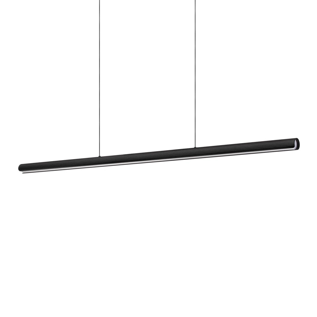 Lampada A Sospensione Dorica 1 Luce Led Integrato Nero