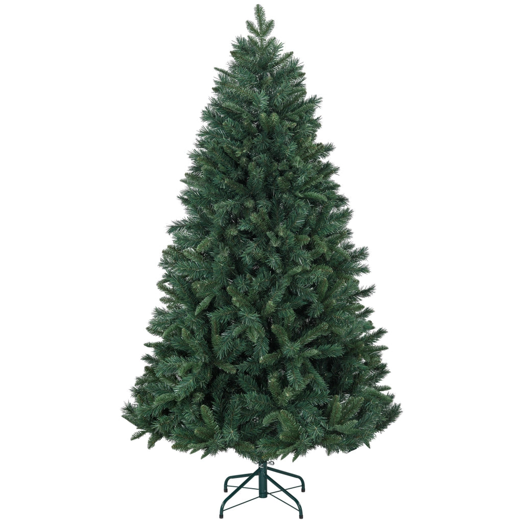 Albero di Natale Artificiale 180 cm ¨C zephmum ¨C Verde, Acciaio, 1061 rami