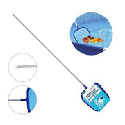 Trade Shop - Retino Di Superficie Con Asta Alluminio Per Pulizia Foglie Piscina 155 Cm 42056 -