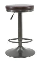 Sgabello Imbottito Round Ø Cm 38X60-82