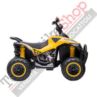 Quad Elettrico per Bambini Quad Medio Sport 12V-Giallo