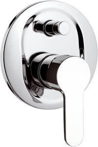 Rubinetto monocomando da incasso con deviatore per vasca/doccia - serie winner