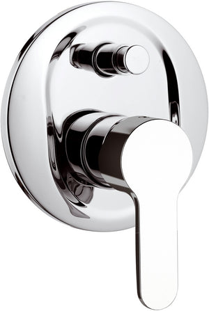 Rubinetto monocomando da incasso con deviatore per vasca/doccia - serie winner