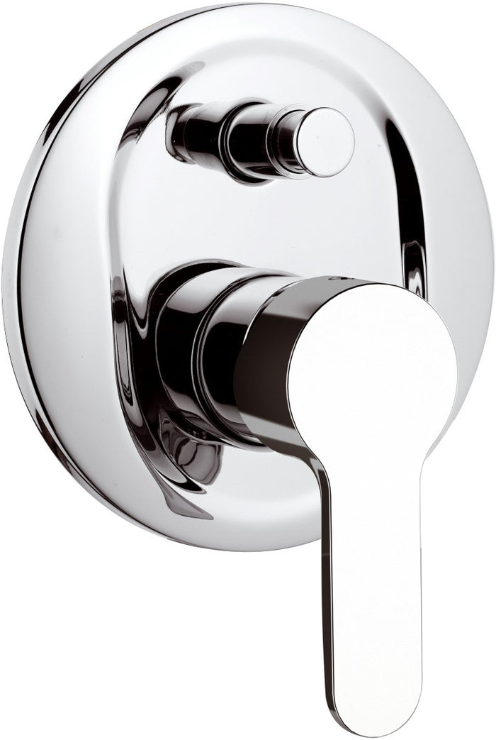 Rubinetto monocomando da incasso con deviatore per vasca/doccia - serie winner